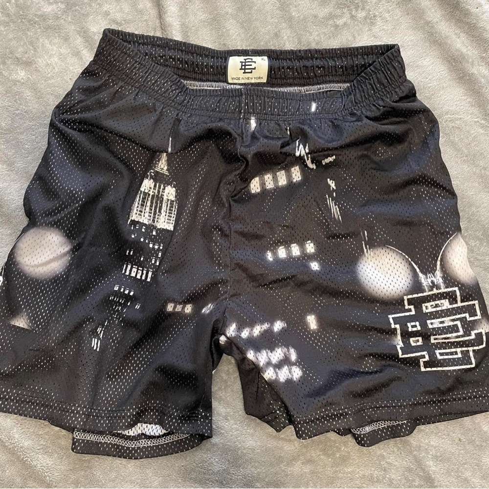 Black & White Eric Emanuel Graphic Shorts